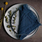 10pcs Large Napkins 41x41cm Rustic Cotton Gauze  Napkin Muslin Tea Towel Dinner Retro Cheesecloth Wedding Party Linen Decor