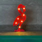 1PC Creative LED Shaped Lamp Indoor Battery Powered Wall Light,Decoration Night Light For Bedroom Table Beach Party&Photography