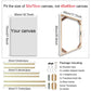 30x40 40x50 60x90cm Canvas Frame Wooden Frames Wooden Photo Oil Painting Canvas Diamond Painting Frames Canvas Wood Wall Frame