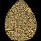 Classic Abstract Wall Art Black and Gold Ayatul Kursi Quranic Verses HD Canvas Print Poster Home Living Room Decoration