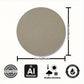Islamic Wall Art Black Gold Ayatul Kursi Quran Decor Round Metal Home Decor Gift