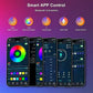 LED Desktop Ambient Light with Remote Control and APP Control Music Synchronization Lighting Esports Game Mood Table Lamp