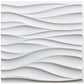 30x30cm Three-dimensional Wave Wall Panels Interior Wall Decor Paintable Wallpaper 3D Wall Decor Covering Panels For Living Room