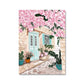 Flower and Plant Travel Greek Wall Art Poster Ocean Beach Canvas Painting Nordic Living Room Home Decoration Wall Painting