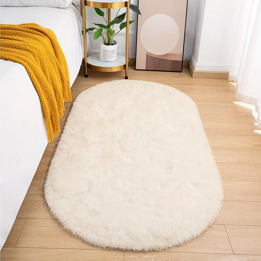 Grey Dense Silk Soft Winter Carpet