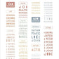 Books of The Bible 10 Ten Commandments Christian Education Canvas Kids Scripture Poster Christian Preschool Church Sunday Decor