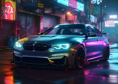 Modern Painting Cars E30 M3 Poster and Prints Canvas Wall Art Pictures for Home Decoration Living Room