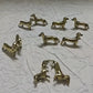 Statue Ornaments, 1pc Brass Dachshund Home Study Decoration Ornaments.