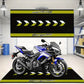 VIKAMA Racing Carpet, Dirt-Resistant And Anti-Slip, Bedroom Bedside Blanket, Motorcycle Parking Floor Mat, Home Decoration