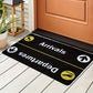 VIKAMA Minimalist Airplane Parking Sign Pattern Rug Living Room, Bedroom, Entryway Doormat Soft and Comfortable Home Decor Rug