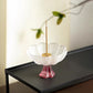 Glass Lotus Incense Burner Brass Nine-hole Incense Holder Incense Stick Holder for Yoga Meditation Spa Home Decor