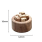 Natural Wood Essential Oil Diffuser Fireless Aroma Aromatherapy Fragrance Diffused Home Office Decoration Crafts