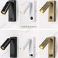 New Led Wall Lamp Sconce with Switch Black Brass Creative USB Port Reading Wall Lamp with 3W Spotlight for Bedroom Bedside