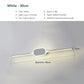 Modern Luxury Bathroom Wall Lamp Black White Aluminum LED Strip Mirror Lamp Bathroom Lamp Simple Bathroom Mirror LED Light