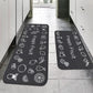 VIKAMA American Country Kitchen Floor Mats Non-Slip Absorbent Blessing Decorative Aisle Sink Carpet Home Decoration