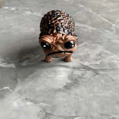 Angry Toad Cute African Rain Frog Adorn Ugly Angry Outdoor Garden Terrace Frog Ornament Statue
