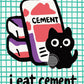 Funny Cat Meme Posters Cartoon Japanese Cat Art Internet Meme Culture Canvas Print Modern Living Room Bedroom Home Decor Gift