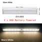 LED Under Cabinet Night Light Motion Sensor Closet Light Kitchen Bedroom Lighting Wall Lamp With Magnetic Strip USB Rechargeable