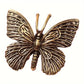 Home Decor Elegant Solid Brass Butterfly Statue - Versatile Indoor/Outdoor Decor for Home, Office, and Living Spaces