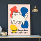 Funny Cat Meme Posters Cartoon Japanese Cat Art Internet Meme Culture Canvas Print Modern Living Room Bedroom Home Decor Gift