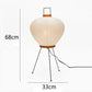 Japanese Creative Tripod Floor Lamp Designer Wabi-sabi Style Bedroom Rice Paper Standing Lights Home Hotel Lighting Decoration