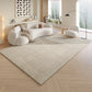 VIKAMA Cream Style Lineage Living Room Floor Mat Anti-Slip Home Decoration Large Size Sofa Coffee Table Rug Bedroom Carpet