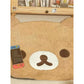 VIKAMA Cartoon Sloth Bear Decorative Rug Soft Plush Comfort Living Room Bedroom Floor Mat Home Decor Rug