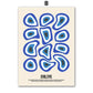Classic Abstract Wall Art Blue Evil Eye Picasso Bauhaus HD Canvas Print Poster Home Living Room Bedroom Decorative Painting