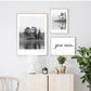 Scandinavian Landscape Canvas  Nordic Style Lake Boat Forest Nature Wall Art Print Painting Decoration Pictures Home Decor