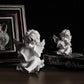 Angel Statue: Hand-cast with durable resin material. We are angel statues, pray for your interior.