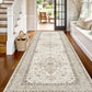 Non Slip Washable Multi Style Runner Rug Floral Retro Abstract Pattern Mat for Kitchen Hallway Corridor Home Decor Floor Carpet