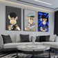 Funky Funny Animal Monkey With A Hat Fashion Bored APE A Poster HD Posters Home Room Bar Cafe Decor Art Wall Painting Picture