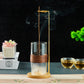 Glass Mountain Incense Holder Height-adjustable Incense Stick Holder Anti-Ash Incense Burner for Yoga Meditation SPA Home Decor