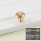 Minimalist solid brass cabinet pulls & handles