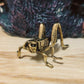 Brass Grasshopper Figurine - Handcrafted Insect Collectible, Tabletop Decorative Animal Ornament, Ideal for Collection & Gifts
