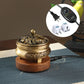 220V Electronic Incense Burner Bronze Essential Oil Burner Timing Adjustable Temperature Sandalwood Agarwood Incense Burner