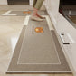 VIKAMA 1/2PC Cartoon Easy To Manage Kitchen Floor Mat Home Long Crystal Velvet Carpet Dirt Resistant and Non-Slip Floor Mat