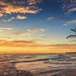 Nature Seascape Posters and Prints Modern Sea Wave Beach Sunset Canvas Painting Wall Art Pictures for Room Decoration