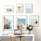 Surfboard Seagull Beach Umbrella Blue Sea Wall Art Canvas Painting Nordic Posters And Prints Wall Pictures For Living Room Decor