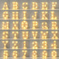 1PC LED Alphabet&Number Lights For Home,Wedding,Proposal,Birthday,Party,Photo Prop, Battery Powered White Decorative Night Light