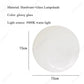 European Modern Minimalist LED Cream Wind Ball Wall Lamp Living Room Corridor Study Bedroom Bedside Lighting
