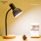 Creative Wooden Art Iron LED Folding Nordic Desk Lamp Eye Protection Reading Table Lamp Living Room Bedroom Home Decor