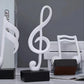 3 Piece Set of Music Note Decorations, Gifts, Music Statues, Modern Statues, Sculptures, Table Centerpieces, Crafts, Golden 。