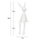 Creative Home Decor Rabbit Statue Abstract Art Sculpture Desk Living Room TV Cabinet Wine Cabinet Handicrafts Ornaments