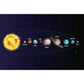 Modern Classic , Wall Art, Solar System Cosmos Planets Sun, HD Canvas Print Poster, Home Living Room Bedroom Decor