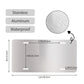 2D Flat, Japanese-Style Aluminum License Plate - 6x12 inches, Fun Wall Decor Metal Plate