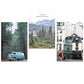 Nordic Simple Architecture Landscape Creative Posters CanvasPainting Art Print Pictures for Wall Living Room Home Decor
