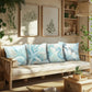 VIKAMA Summer Ocean Style Cool Design, Decorative Pillowcase, Suitable For Sofas, Bed Head Home Decor Pillow Covers, Washable