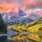 Nature Landscape Green Forest Mountain Lake Boat Poster Print Canvas Painting Wall Art Pictures Modern Living Room Home Decor