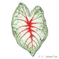 Simulated Plant Mushroom Magnetic Refrigerator Sticker Creative Gift Simulated Leaf Flat Refrigerator Sticker Home Decoration